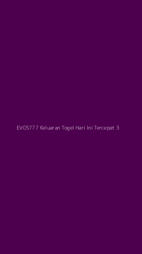 Tampilan Antarmuka Aplikasi Evos777 Keluaran Togel Hari Ini Tercepat - 3