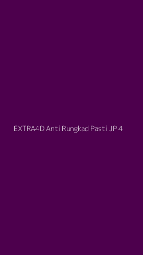 Tampilan Antarmuka Aplikasi Extra4d Anti Rungkad Pasti Jp - 4