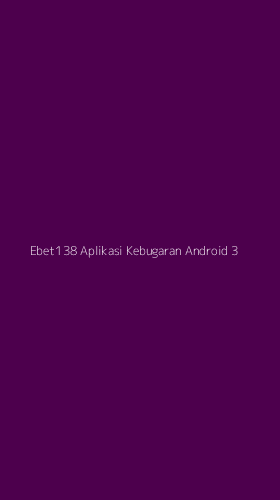 Tampilan Antarmuka Aplikasi Ebet138 Aplikasi Kebugaran Android - 3