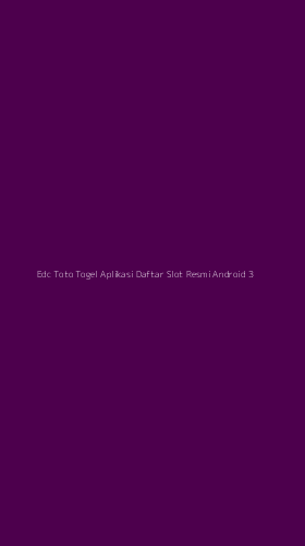 Tampilan Antarmuka Aplikasi Edc Toto Togel Aplikasi Daftar Slot Resmi Android - 3