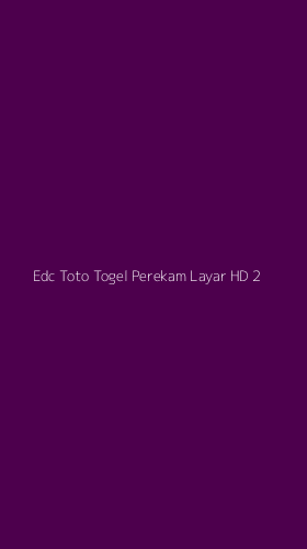 Tampilan Antarmuka Aplikasi Edc Toto Togel Perekam Layar Hd - 2