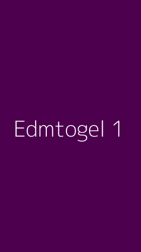Tampilan Antarmuka Aplikasi Edmtogel - 1
