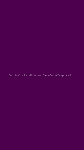 Tampilan Antarmuka Aplikasi Ekatoto Com Portal Informasi Game Online Terupdate - 4