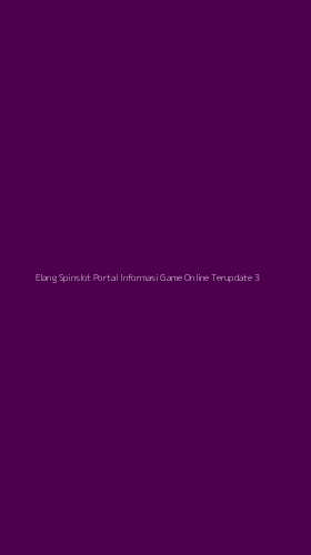 Tampilan Antarmuka Aplikasi Elang Spinslot Portal Informasi Game Online Terupdate - 3