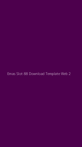 Tampilan Antarmuka Aplikasi Emas Slot 88 Download Template Web - 2