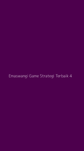 Tampilan Antarmuka Aplikasi Emaswangi Game Strategi Terbaik - 4