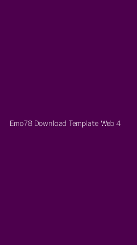 Tampilan Antarmuka Aplikasi Emo78 Download Template Web - 4