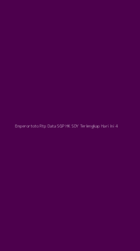 Tampilan Antarmuka Aplikasi Emperortoto Rtp Data Sgp Hk Sdy Terlengkap Hari Ini - 4