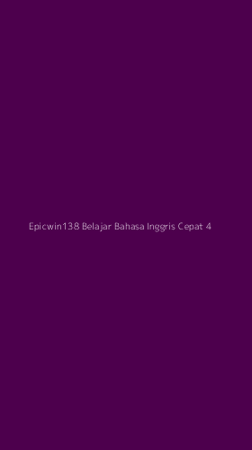 Tampilan Antarmuka Aplikasi Epicwin138 Belajar Bahasa Inggris Cepat - 4