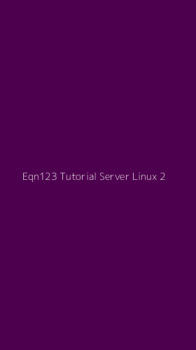 Tampilan Antarmuka Aplikasi Eqn123 Tutorial Server Linux - 2