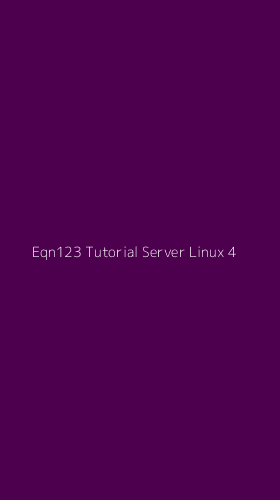 Tampilan Antarmuka Aplikasi Eqn123 Tutorial Server Linux - 4