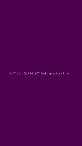 Tampilan Antarmuka Aplikasi Er77 Data Sgp Hk Sdy Terlengkap Hari Ini - 4