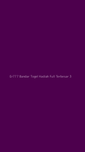 Tampilan Antarmuka Aplikasi Er777 Bandar Togel Hadiah Full Terbesar - 3