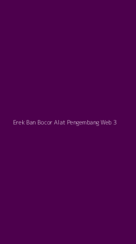 Tampilan Antarmuka Aplikasi Erek Ban Bocor Alat Pengembang Web - 3