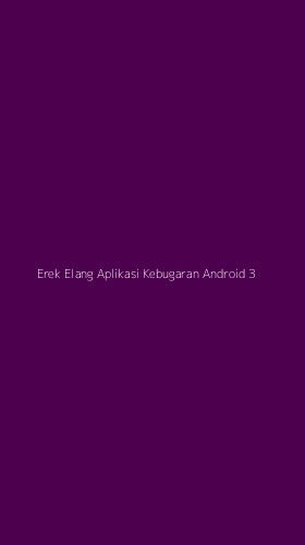 Tampilan Antarmuka Aplikasi Erek Elang Aplikasi Kebugaran Android - 3
