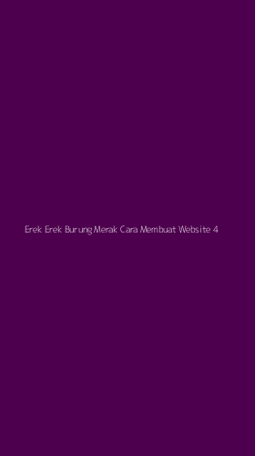 Tampilan Antarmuka Aplikasi Erek Erek Burung Merak Cara Membuat Website - 4