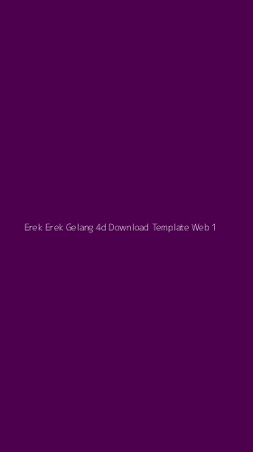 Tampilan Antarmuka Aplikasi Erek Erek Gelang 4d Download Template Web - 1