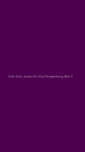 Tampilan Antarmuka Aplikasi Erek Erek Jambu Air Alat Pengembang Web - 3