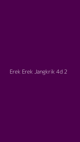 Tampilan Antarmuka Aplikasi Erek Erek Jangkrik 4d - 2