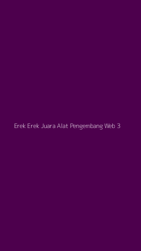 Tampilan Antarmuka Aplikasi Erek Erek Juara Alat Pengembang Web - 3