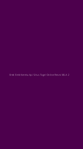 Tampilan Antarmuka Aplikasi Erek Erek Kereta Api Situs Togel Online Resmi Wla - 2