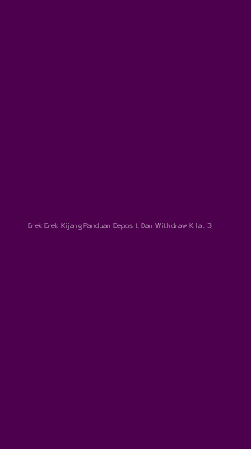 Tampilan Antarmuka Aplikasi Erek Erek Kijang Panduan Deposit Dan Withdraw Kilat - 3