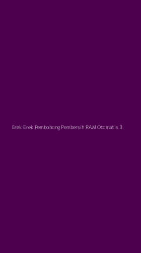Tampilan Antarmuka Aplikasi Erek Erek Pembohong Pembersih Ram Otomatis - 3