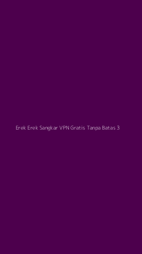Tampilan Antarmuka Aplikasi Erek Erek Sangkar Vpn Gratis Tanpa Batas - 3