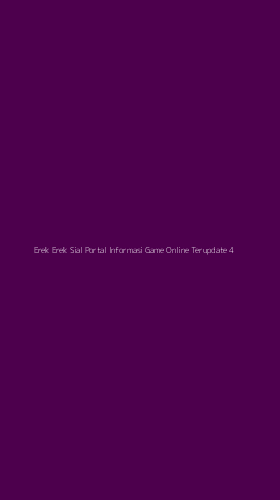 Tampilan Antarmuka Aplikasi Erek Erek Sial Portal Informasi Game Online Terupdate - 4