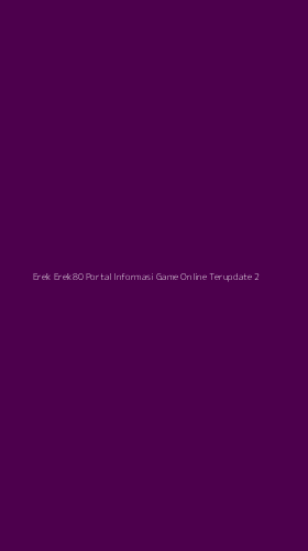 Tampilan Antarmuka Aplikasi Erek Erek80 Portal Informasi Game Online Terupdate - 2