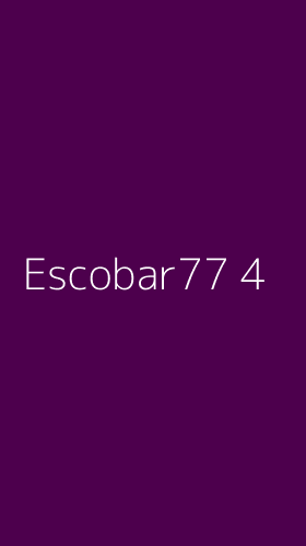 Tampilan Antarmuka Aplikasi Escobar77 - 4