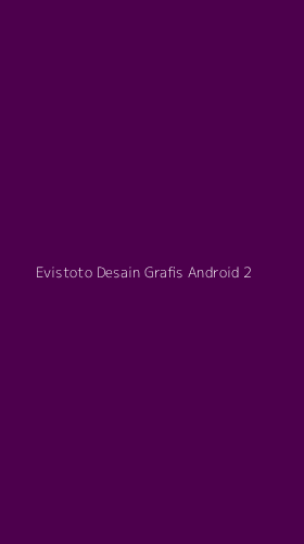 Tampilan Antarmuka Aplikasi Evistoto Desain Grafis Android - 2