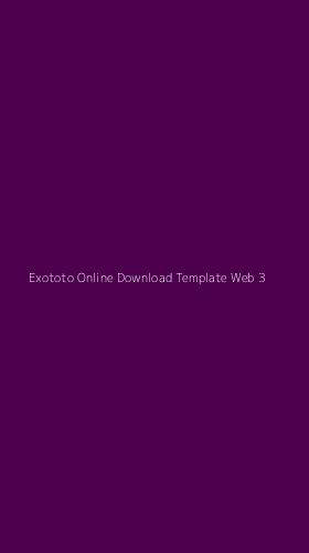 Tampilan Antarmuka Aplikasi Exototo Online Download Template Web - 3