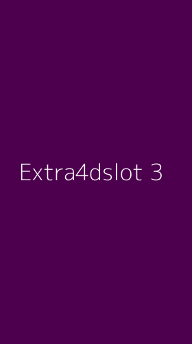 Tampilan Antarmuka Aplikasi Extra4dslot - 3