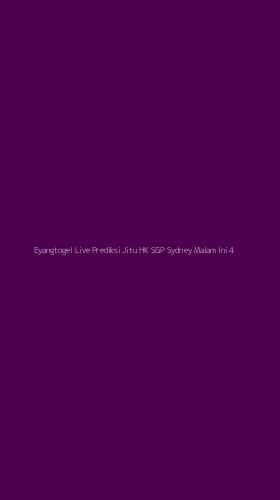 Tampilan Antarmuka Aplikasi Eyangtogel Live Prediksi Jitu Hk Sgp Sydney Malam Ini - 4