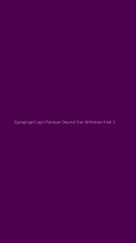 Tampilan Antarmuka Aplikasi Eyangtogel Login Panduan Deposit Dan Withdraw Kilat - 3