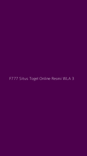 Tampilan Antarmuka Aplikasi F777 Situs Togel Online Resmi Wla - 3