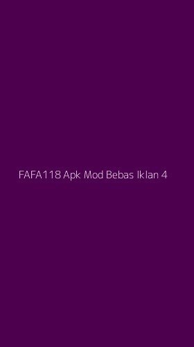 Tampilan Antarmuka Aplikasi Fafa118 Apk Mod Bebas Iklan - 4