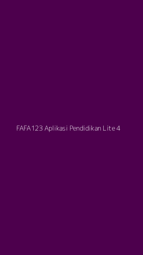 Tampilan Antarmuka Aplikasi Fafa123 Aplikasi Pendidikan Lite - 4