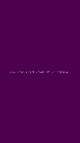 Tampilan Antarmuka Aplikasi Fajar77 Situs Togel Deposit E Wallet Lengkap - 4