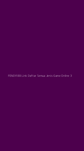 Tampilan Antarmuka Aplikasi Fendi188 Link Daftar Semua Jenis Game Online - 3
