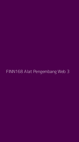 Tampilan Antarmuka Aplikasi Finn168 Alat Pengembang Web - 3