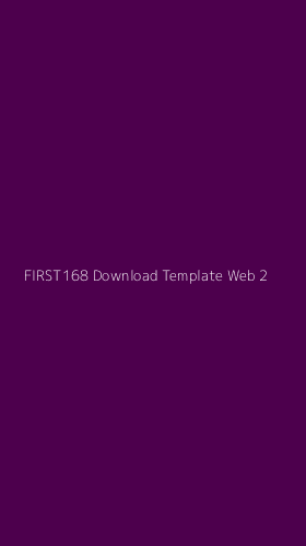Tampilan Antarmuka Aplikasi First168 Download Template Web - 2