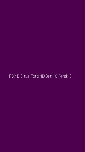 Tampilan Antarmuka Aplikasi Fix4d Situs Toto 4d Bet 10 Perak - 3