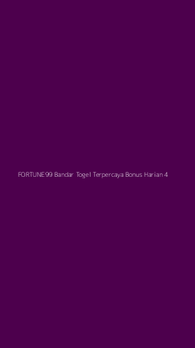Tampilan Antarmuka Aplikasi Fortune99 Bandar Togel Terpercaya Bonus Harian - 4