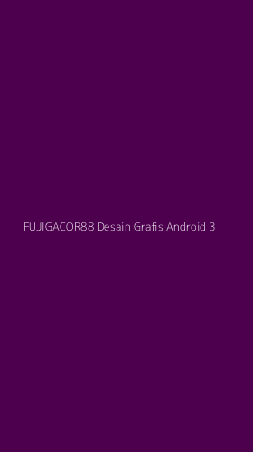 Tampilan Antarmuka Aplikasi Fujigacor88 Desain Grafis Android - 3