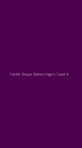 Tampilan Antarmuka Aplikasi Fatahk Belajar Bahasa Inggris Cepat - 4