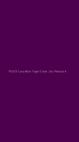 Tampilan Antarmuka Aplikasi Fb303 Cara Main Togel Colok Jitu Pemula - 4