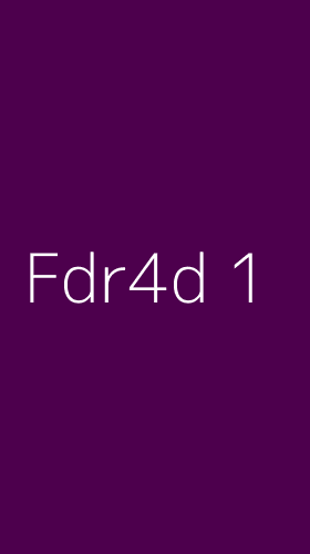 Tampilan Antarmuka Aplikasi Fdr4d - 1