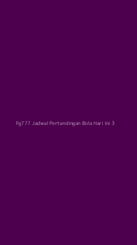 Tampilan Antarmuka Aplikasi Fg777 Jadwal Pertandingan Bola Hari Ini - 3